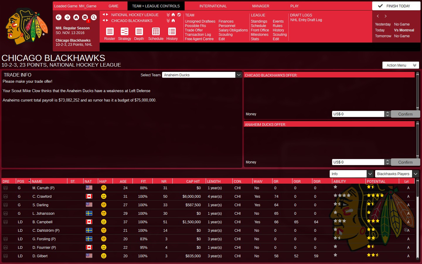 Franchise Hockey Manager 3 - кадр 6
