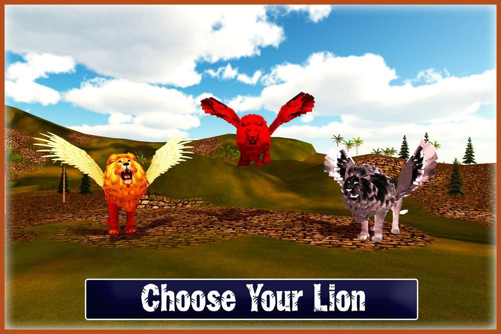 Flying Lion - Wild Simulator (itch) - кадр 2