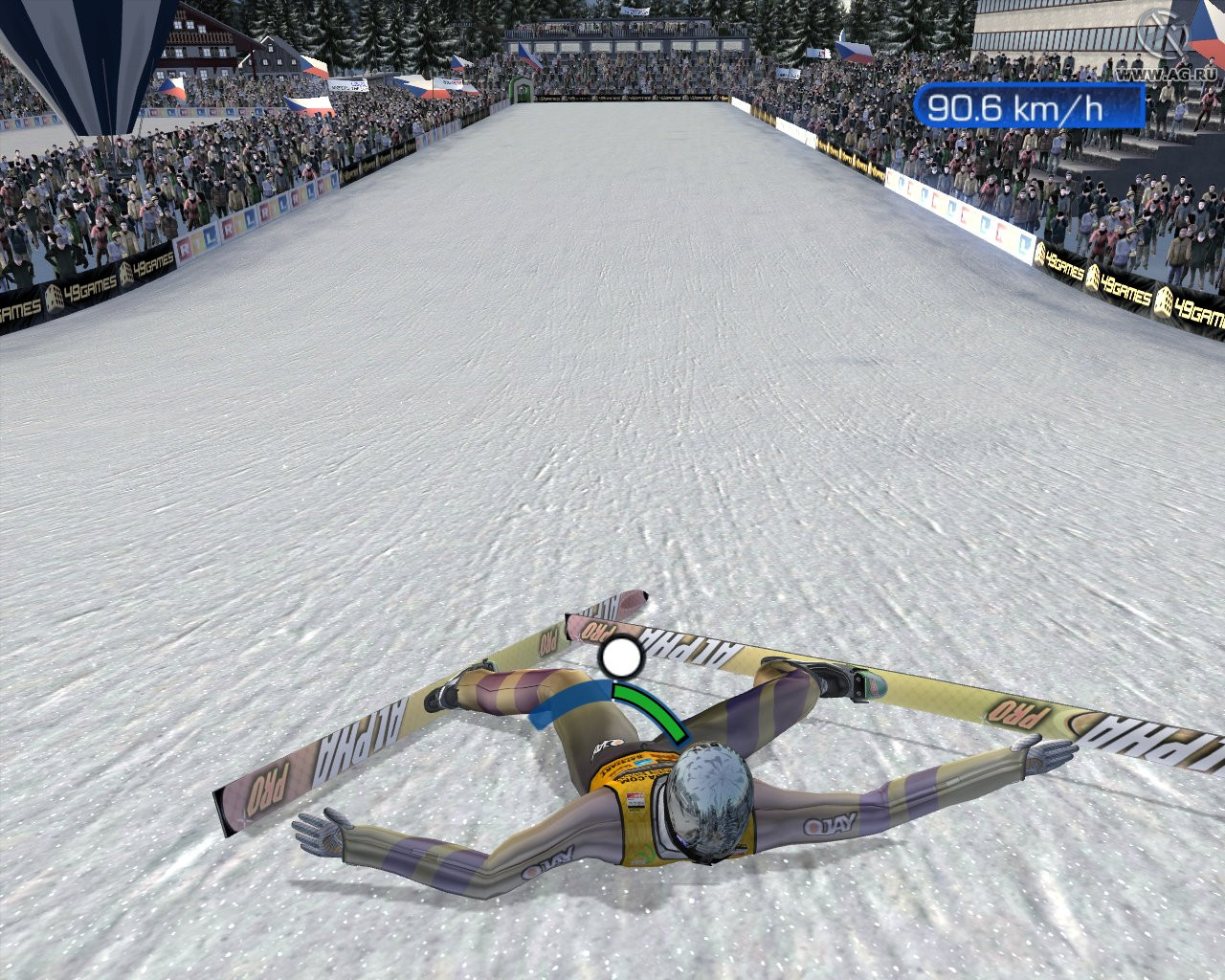 RTL Ski Jumping 2007 - кадр 12