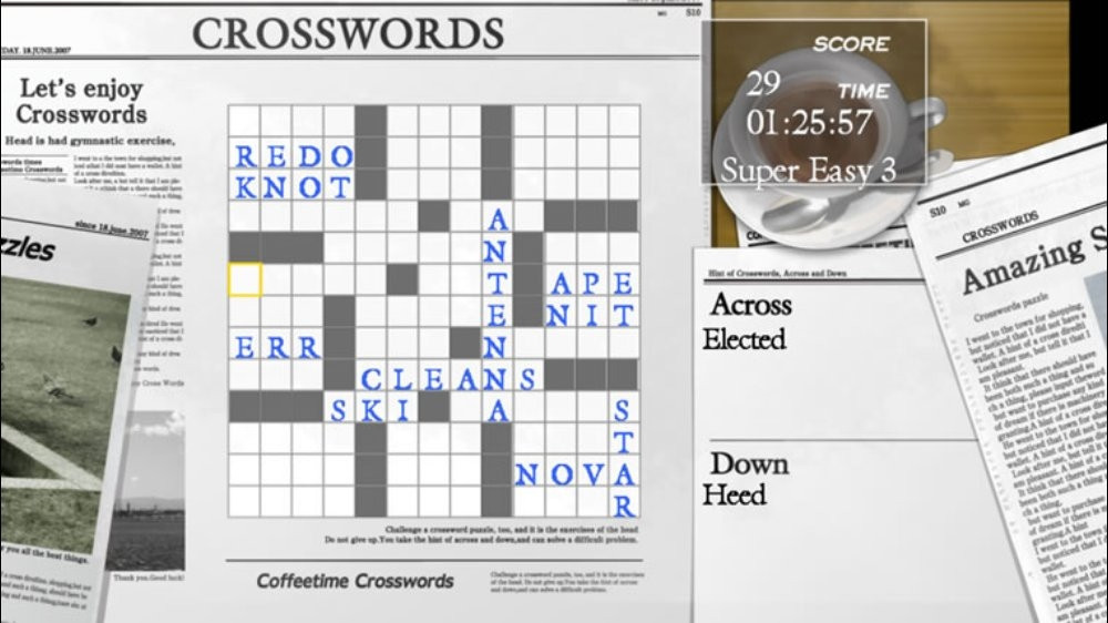 Coffeetime Crosswords - кадр 4