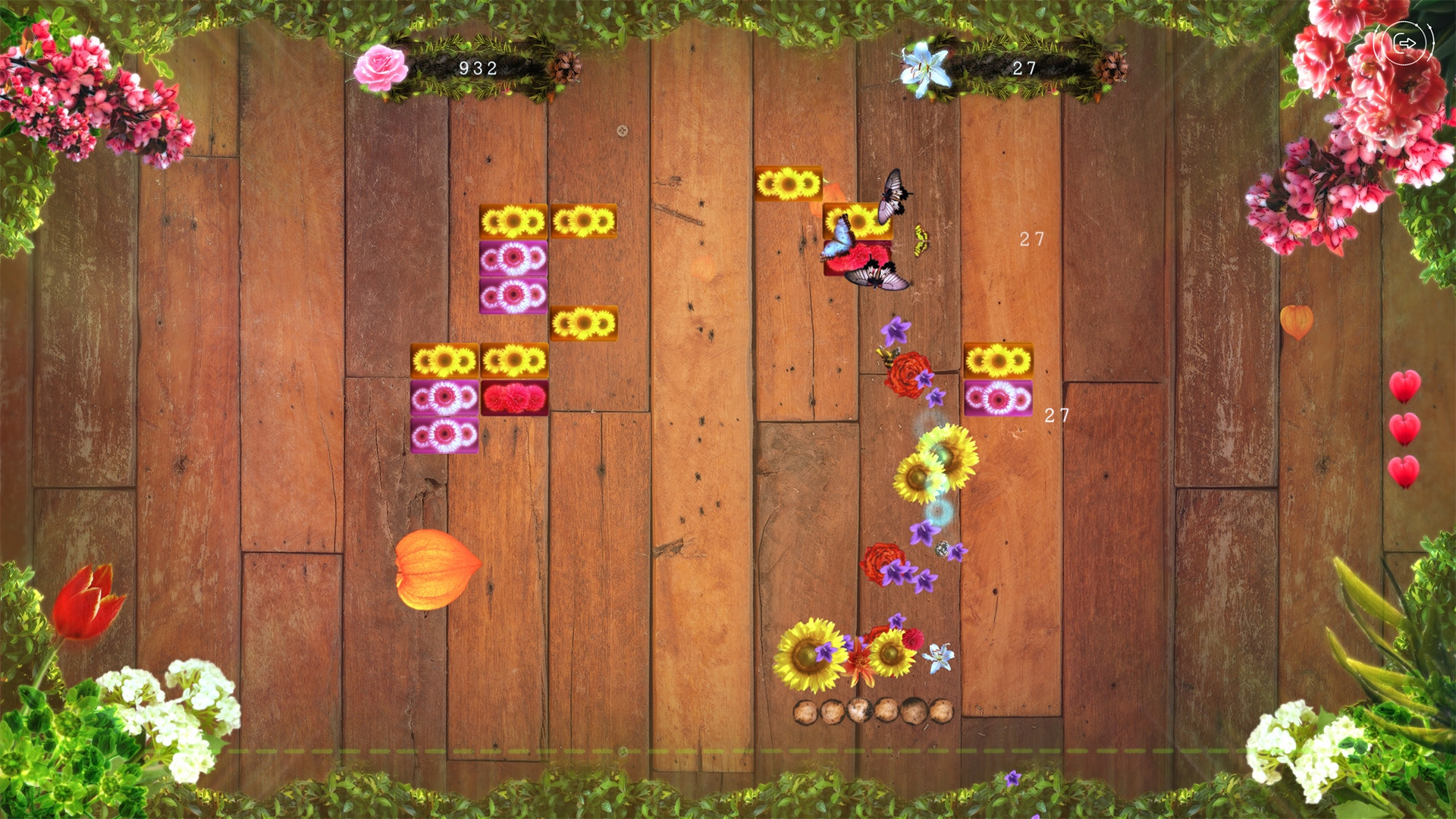 Grove Flowers - Arkanoid (itch) - кадр 3