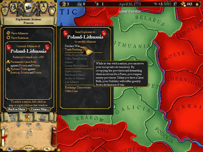 Europa Universalis - кадр 8