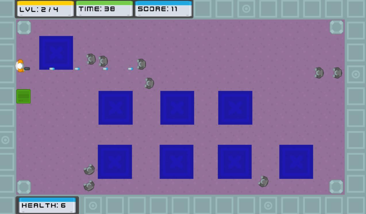 Frost and Fire Arena Blaster (itch) - кадр 4