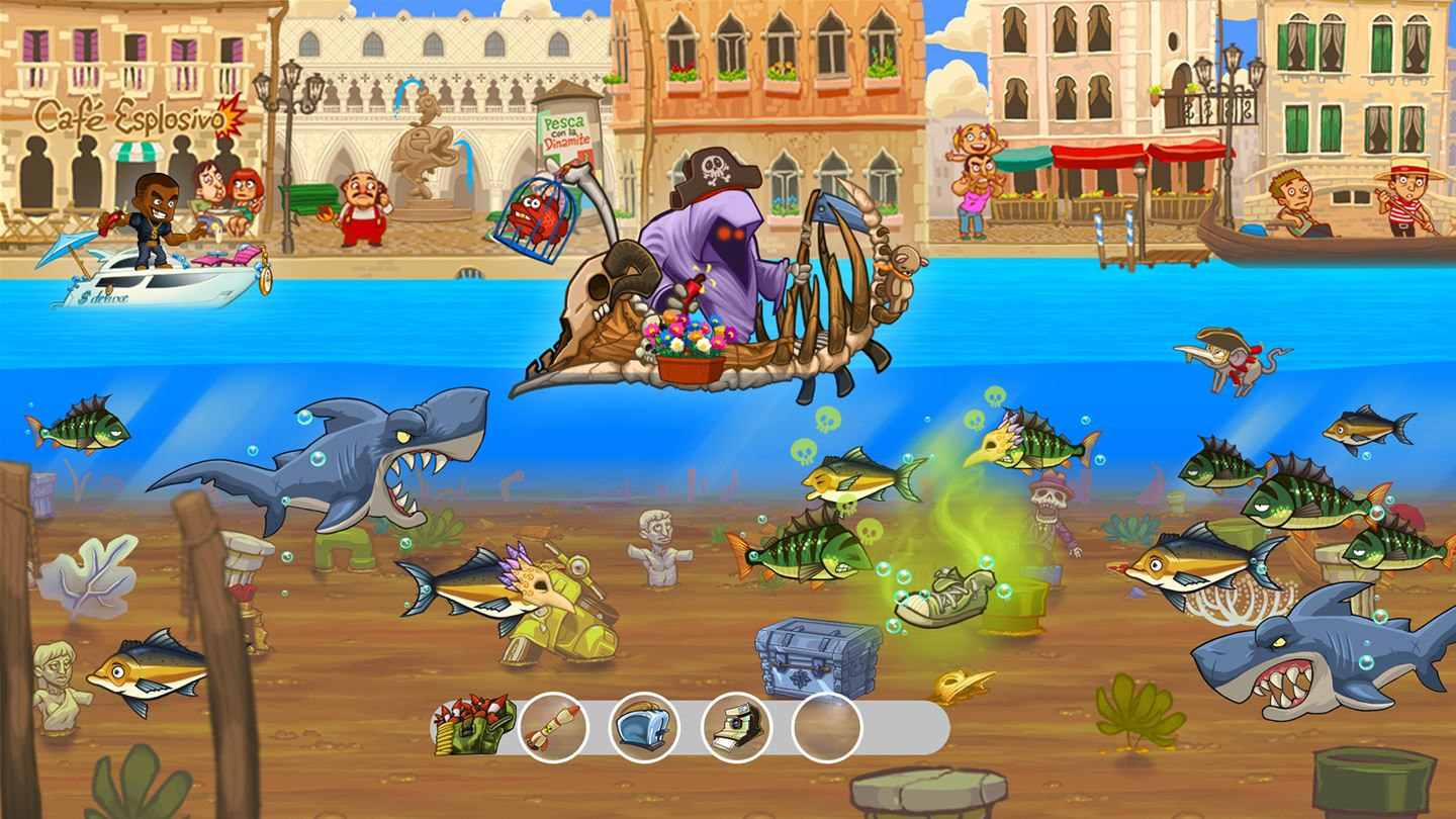 Dynamite Fishing - World Games - кадр 6