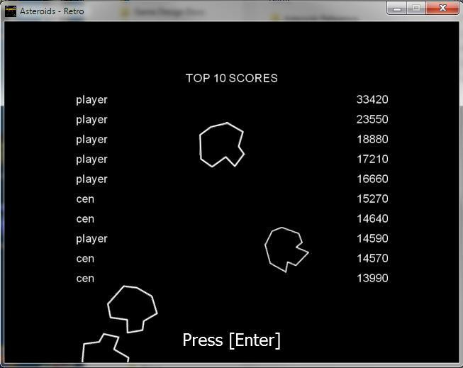 Asteroids-Retro (itch) - кадр 3