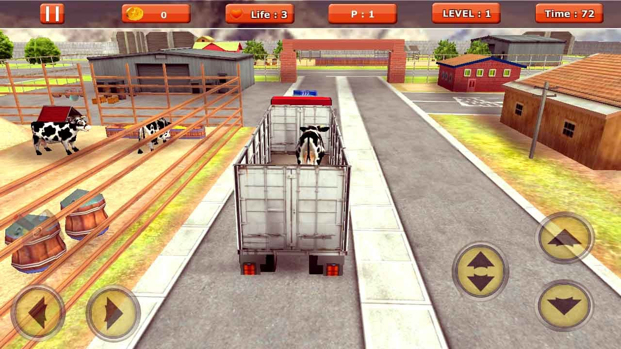 Farm Animal Truck Transport (itch) - кадр 1