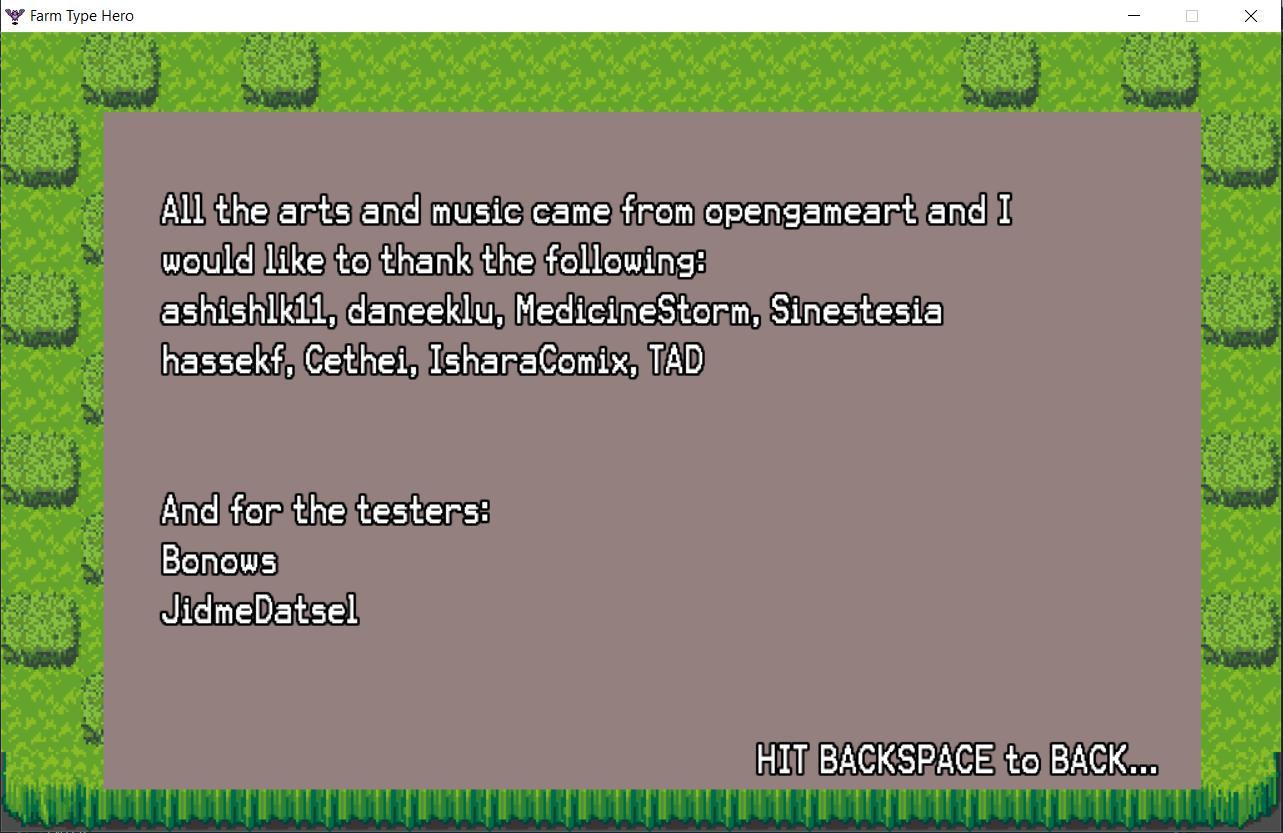 Farm Type Hero (itch) - кадр 2