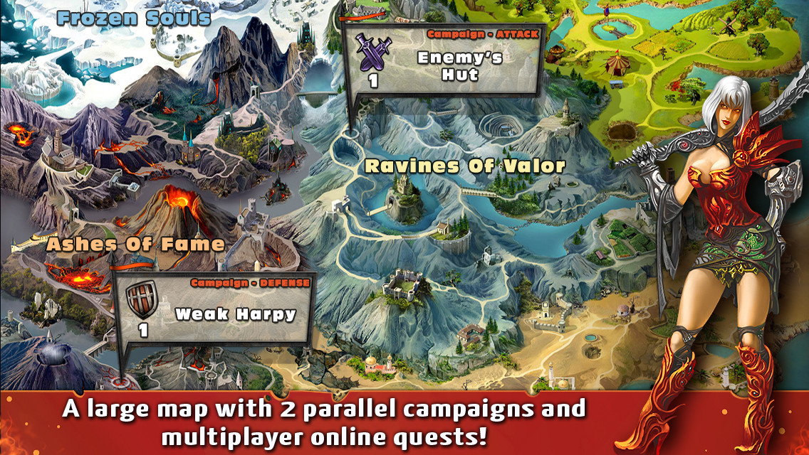 Cliffs of War: Fortress Defenders - кадр 2