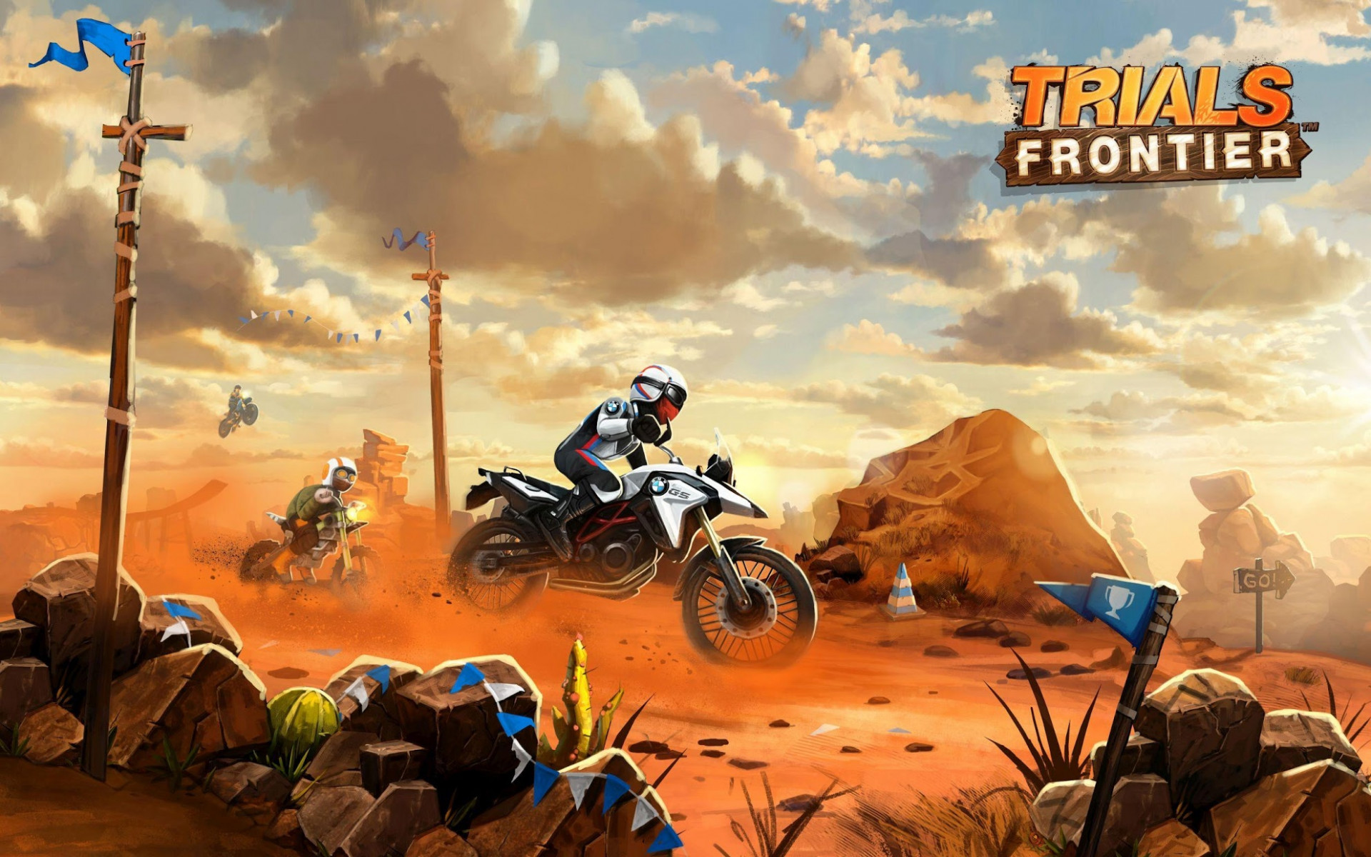 Trials Frontier - обзоры и оценки игры, даты выхода DLC, трейлеры, описание