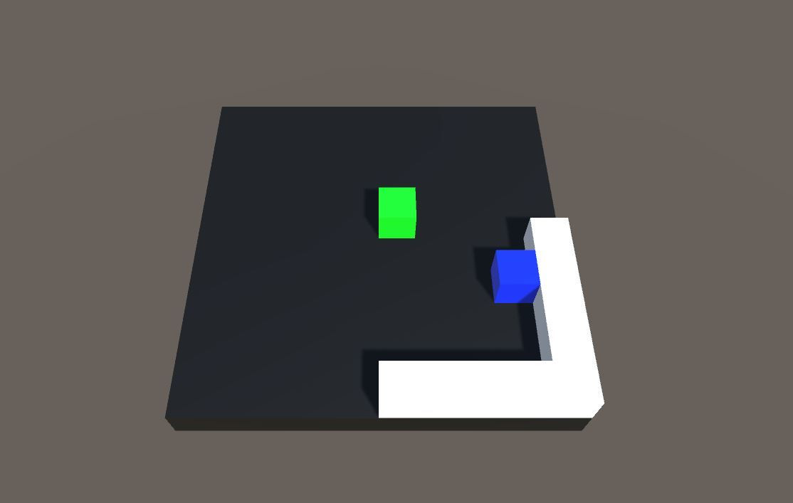 Unity tutorials 01 - Simple Cube Maze (itch) - кадр 1