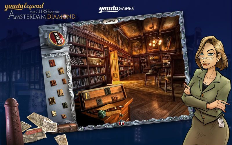 Youda Legend The Curse of the Amsterdam Diamond - кадр 2