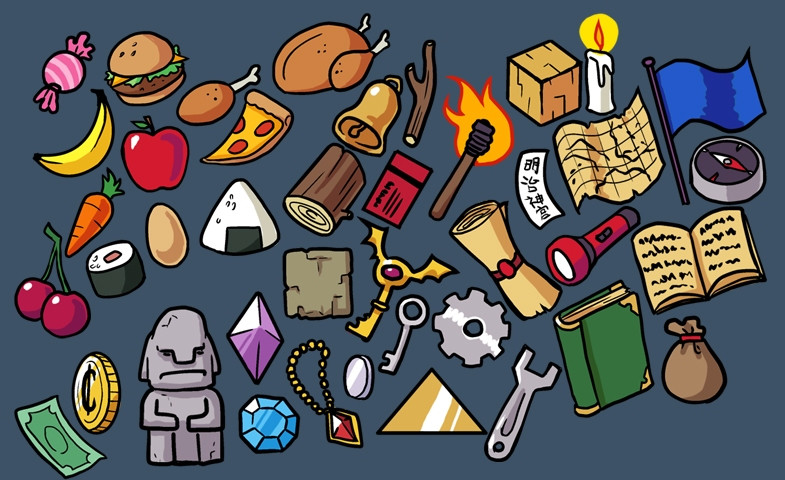 300+ 2D Projectiles, Icons, and Items (itch) - кадр 2