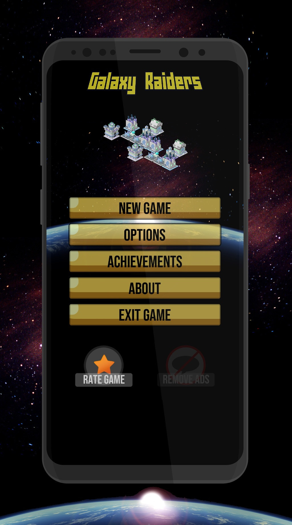 Galaxy Raiders Cards - offline space card game (itch) - кадр 3