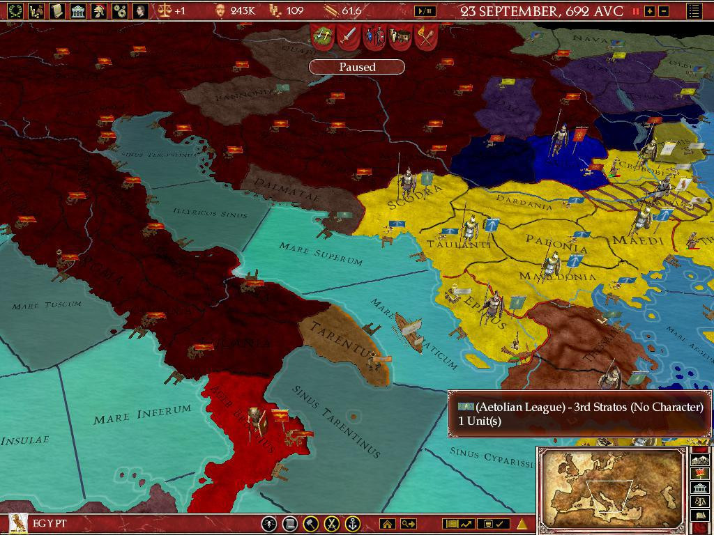 Europa Universalis: Rome - Gold Edition - кадр 10