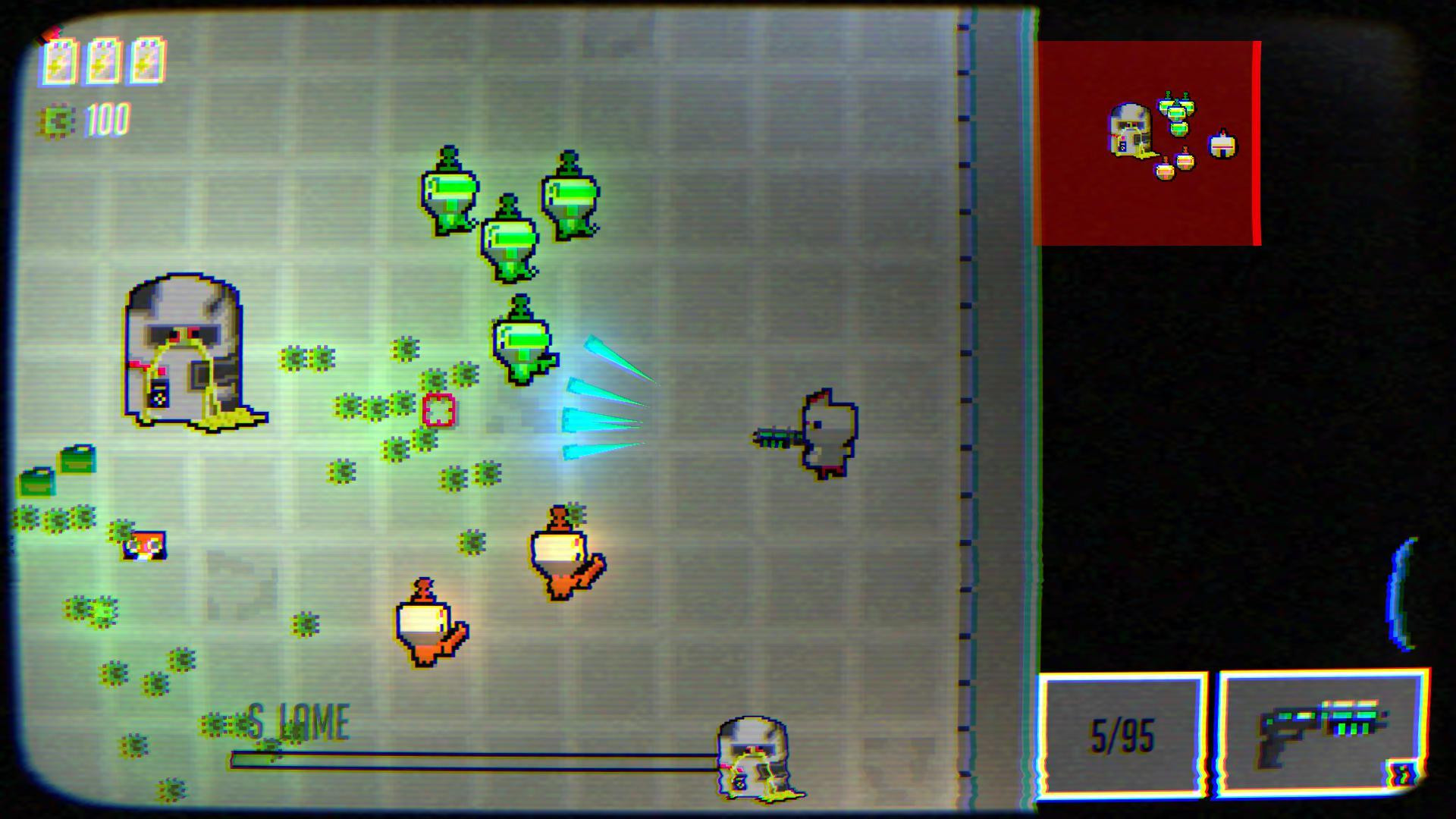 Super Pixel Robot Rampage (itch) - кадр 1