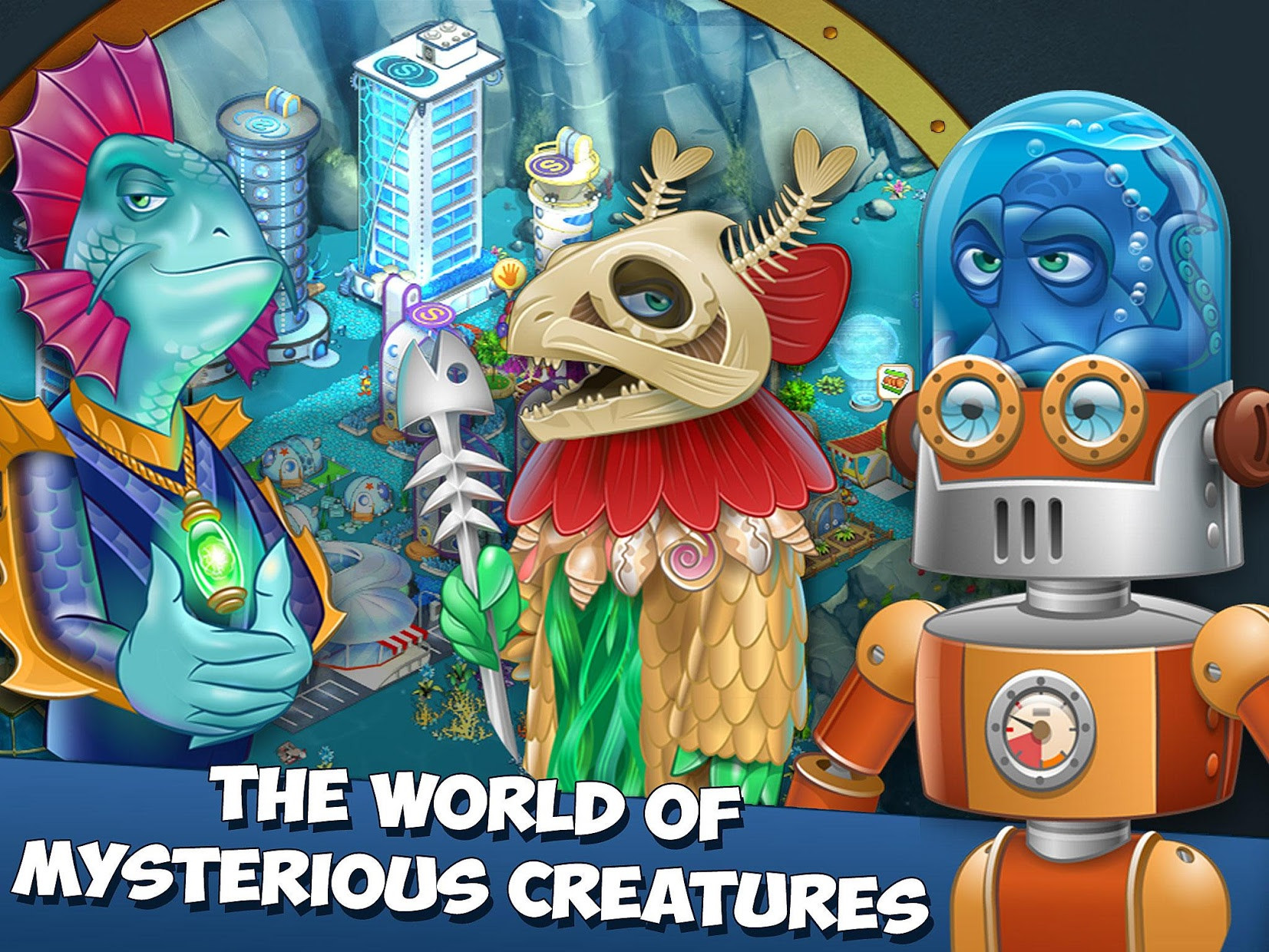 Aquapolis. Free city building! - кадр 14
