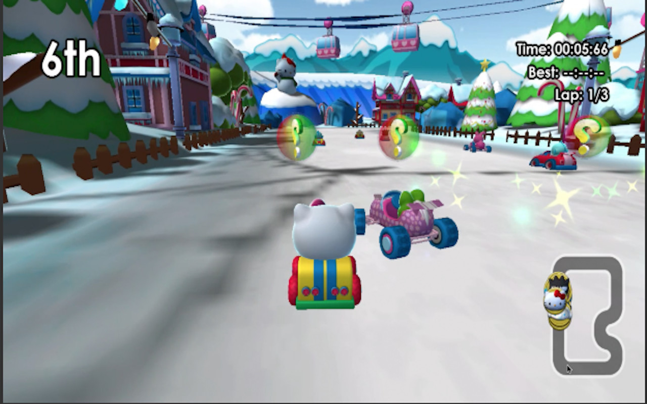 Hello Kitty and Sanrio Friends Racing - кадр 3