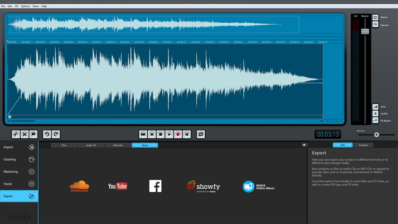 MAGIX Audio Cleaning Lab 2016 - кадр 2