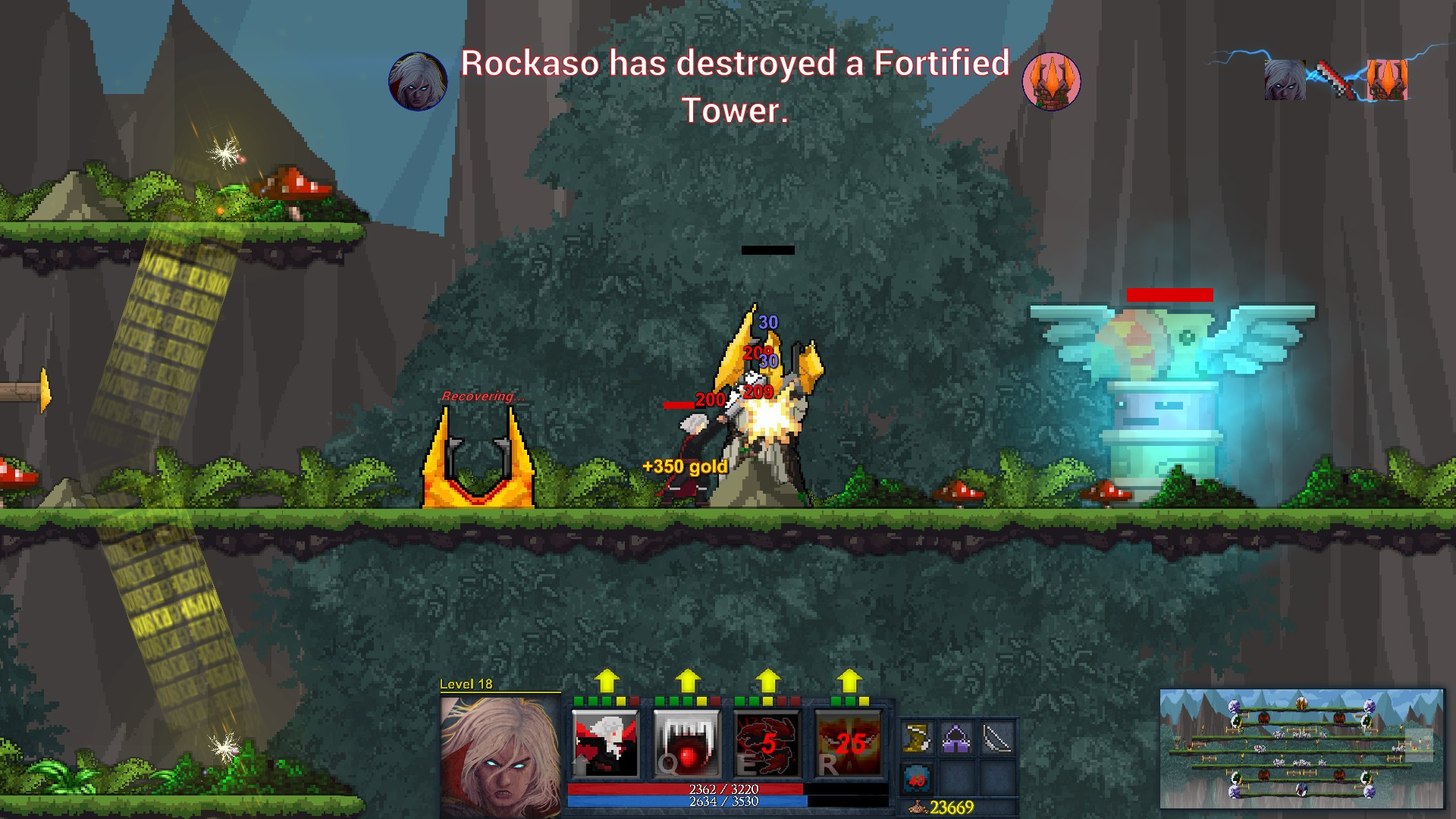 GLADOM - the 2D moba in Pixel Art - кадр 10