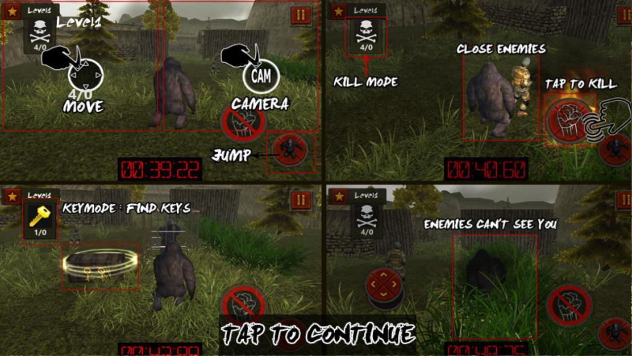 Killer Ape 3D (itch) - кадр 3