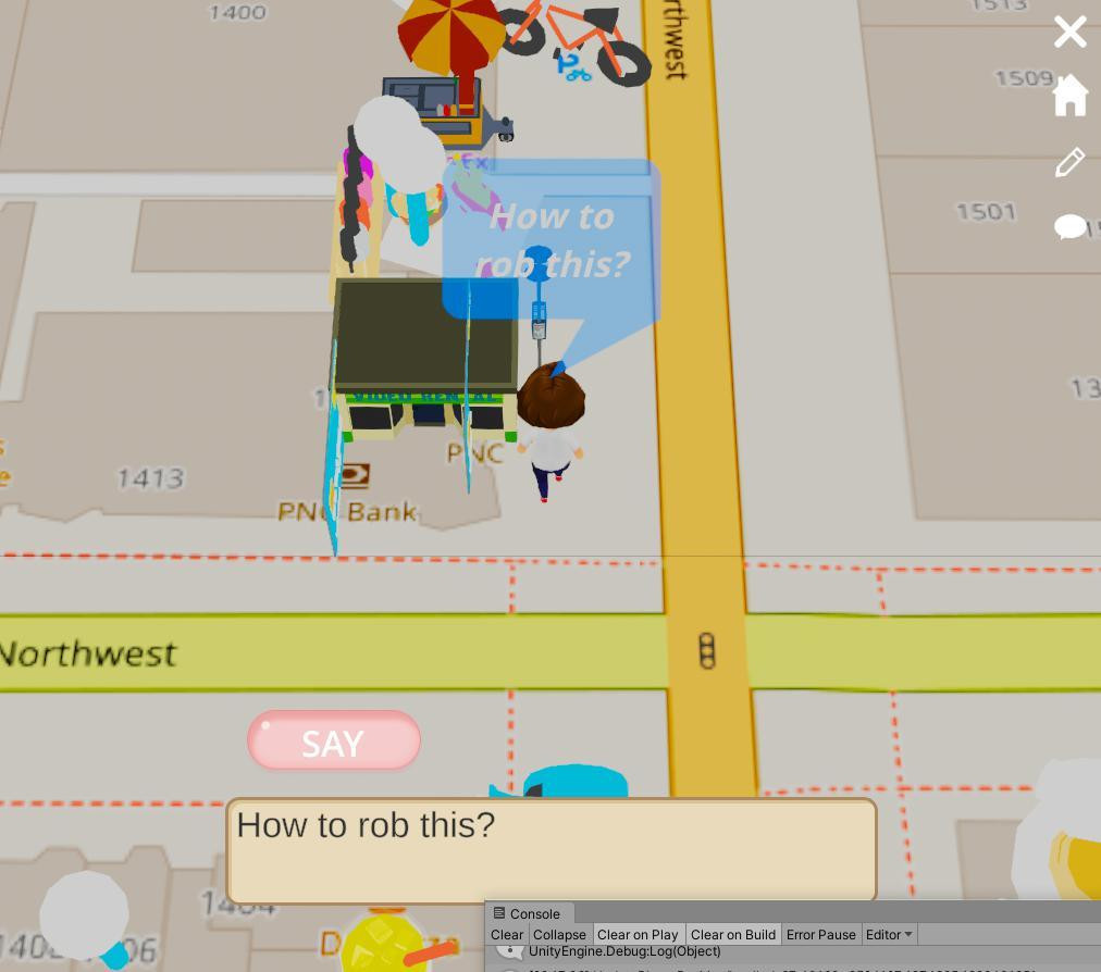 Walking Simulator (shapesim) (itch) - кадр 2