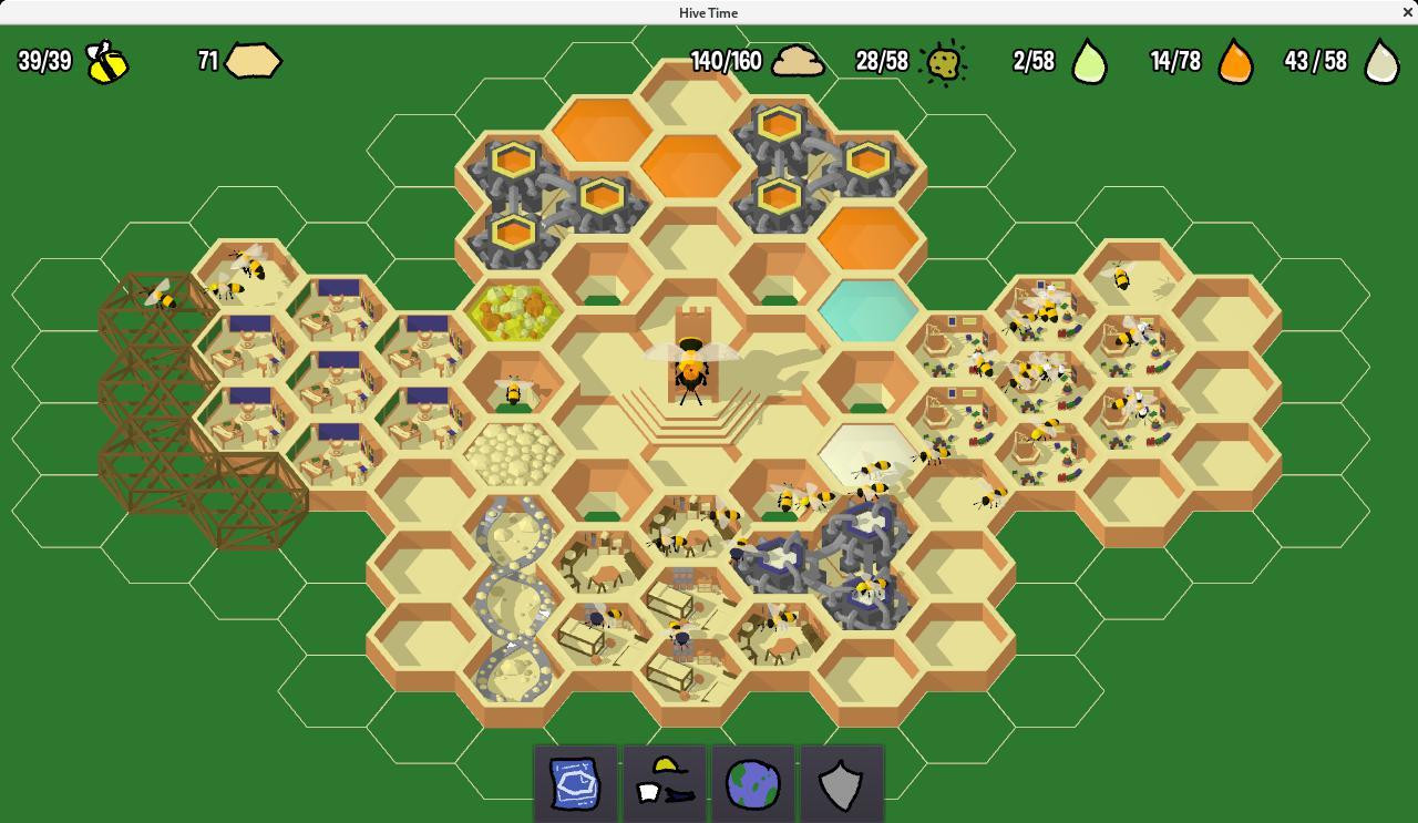 Hive Time Jam Prototype (itch) - кадр 1