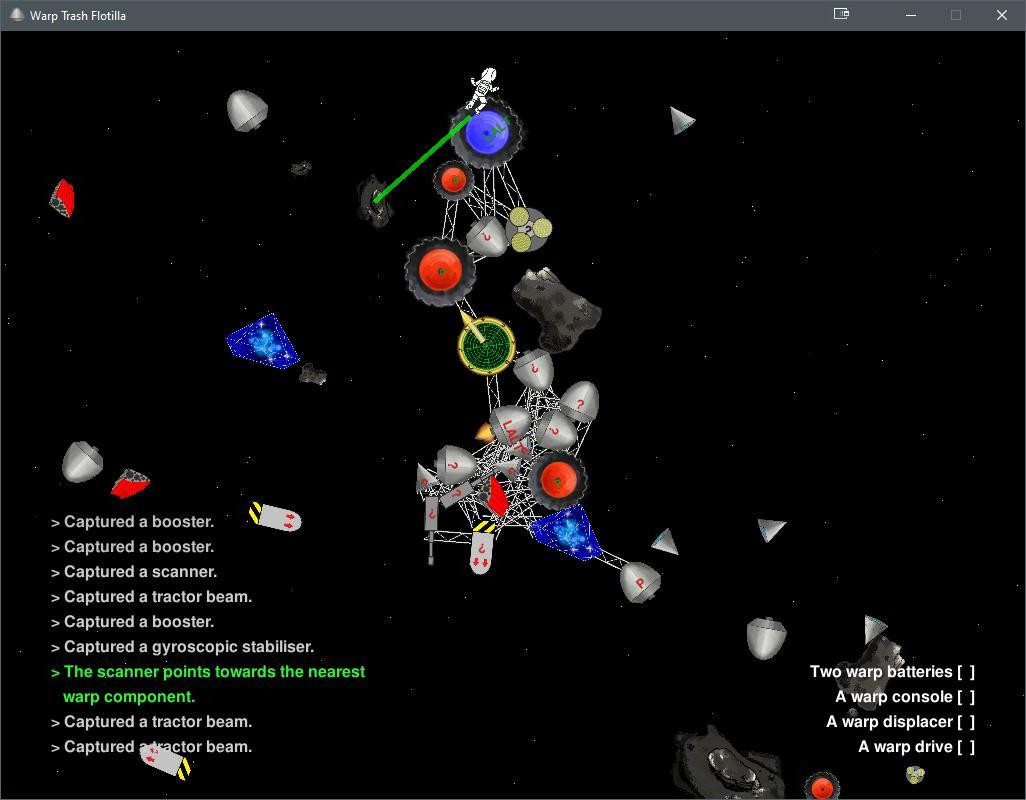 Warp Trash Flotilla (itch) - кадр 2