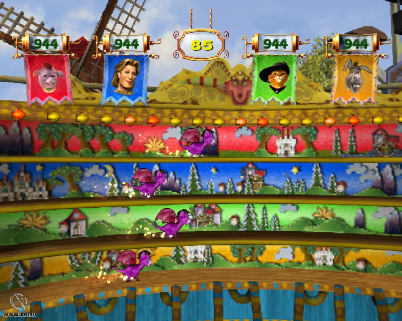 Shrek's Carnival Craze Party Games - кадр 10