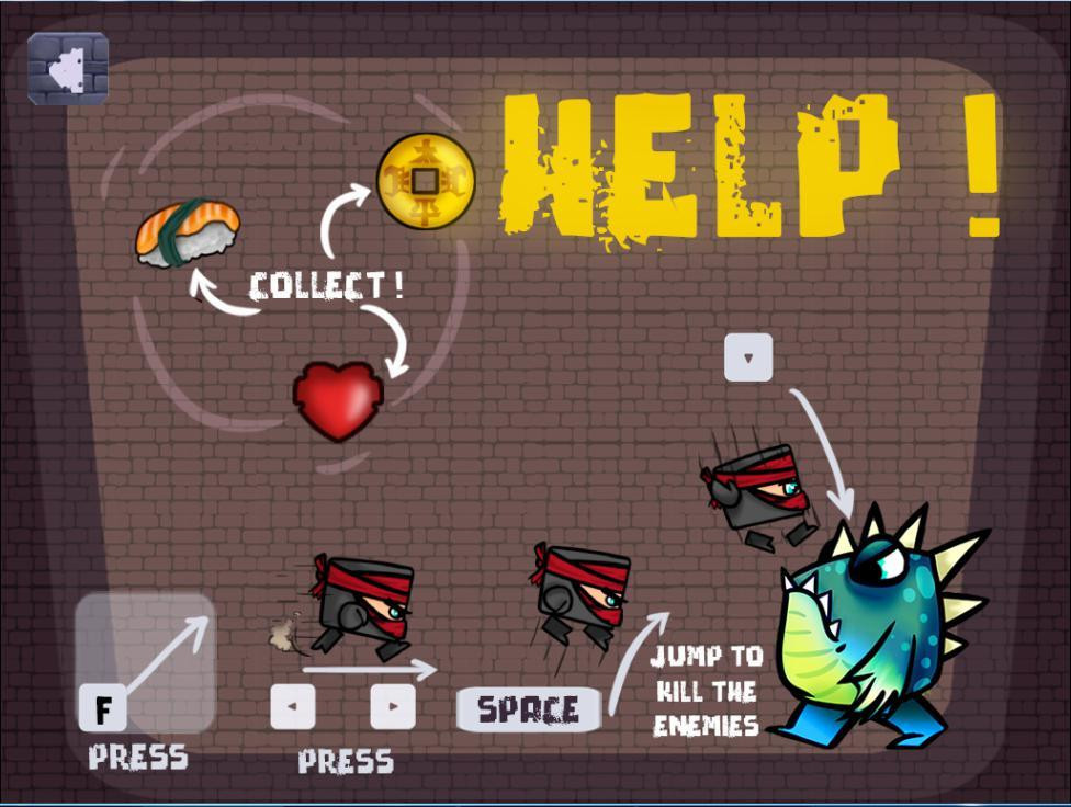 Ninja vs Alien (itch) - кадр 1