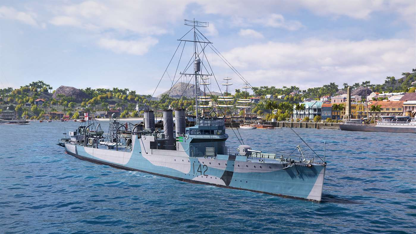 World of Warships: Legends. Navy Warrior - кадр 3
