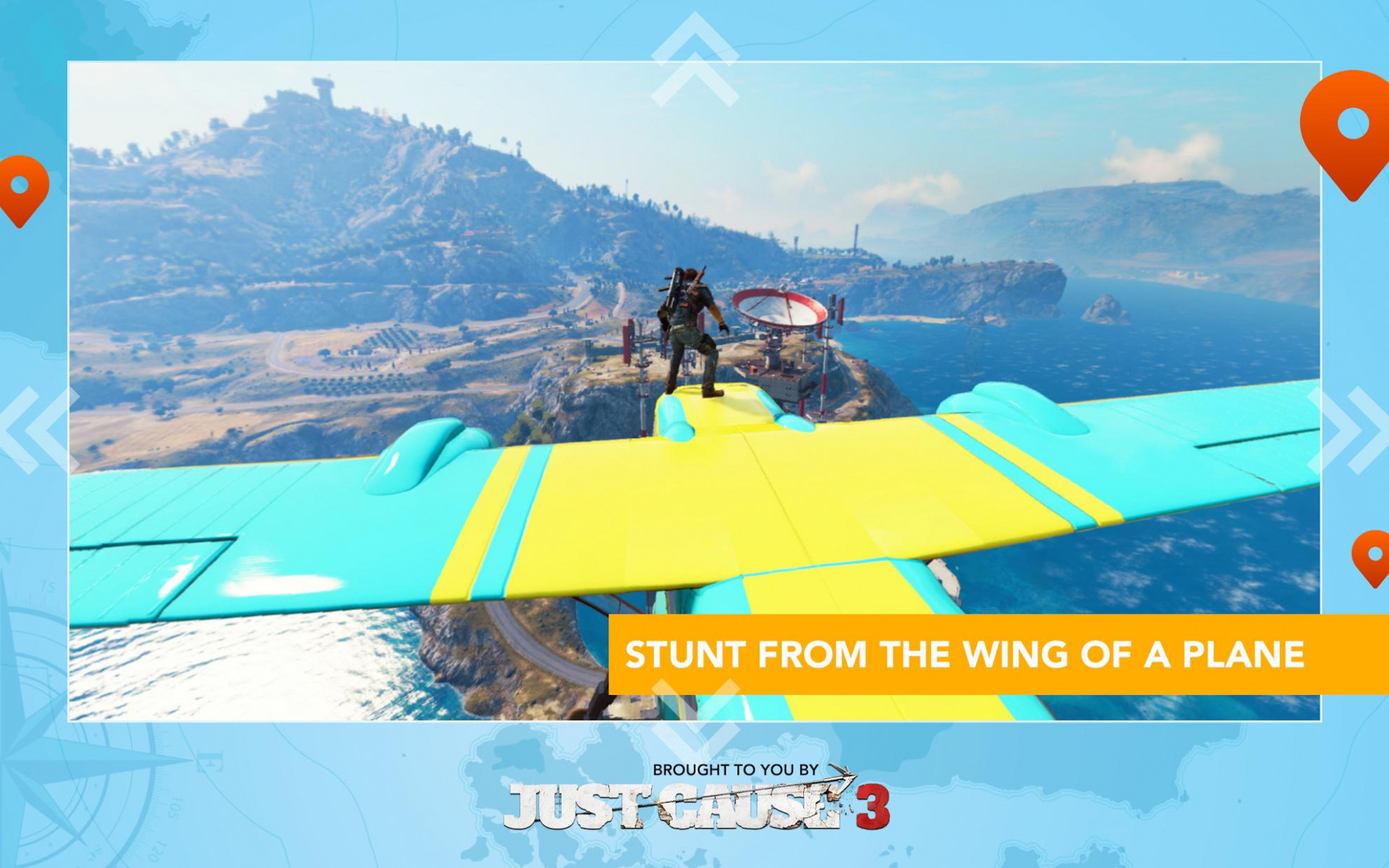 Just Cause 3: WingSuit Tour - кадр 4
