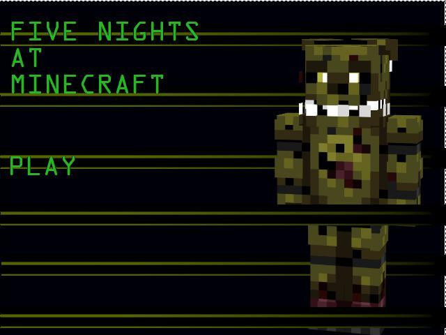 Five nights at Minecraft (itch) - кадр 1