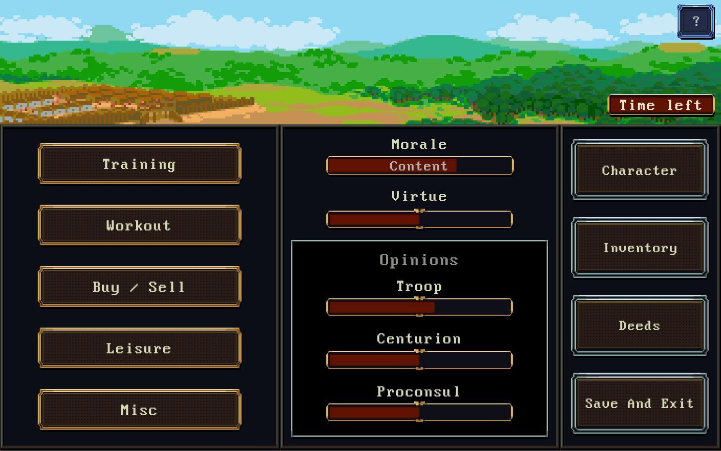 A Legionary's Life - Demo (itch) - кадр 8