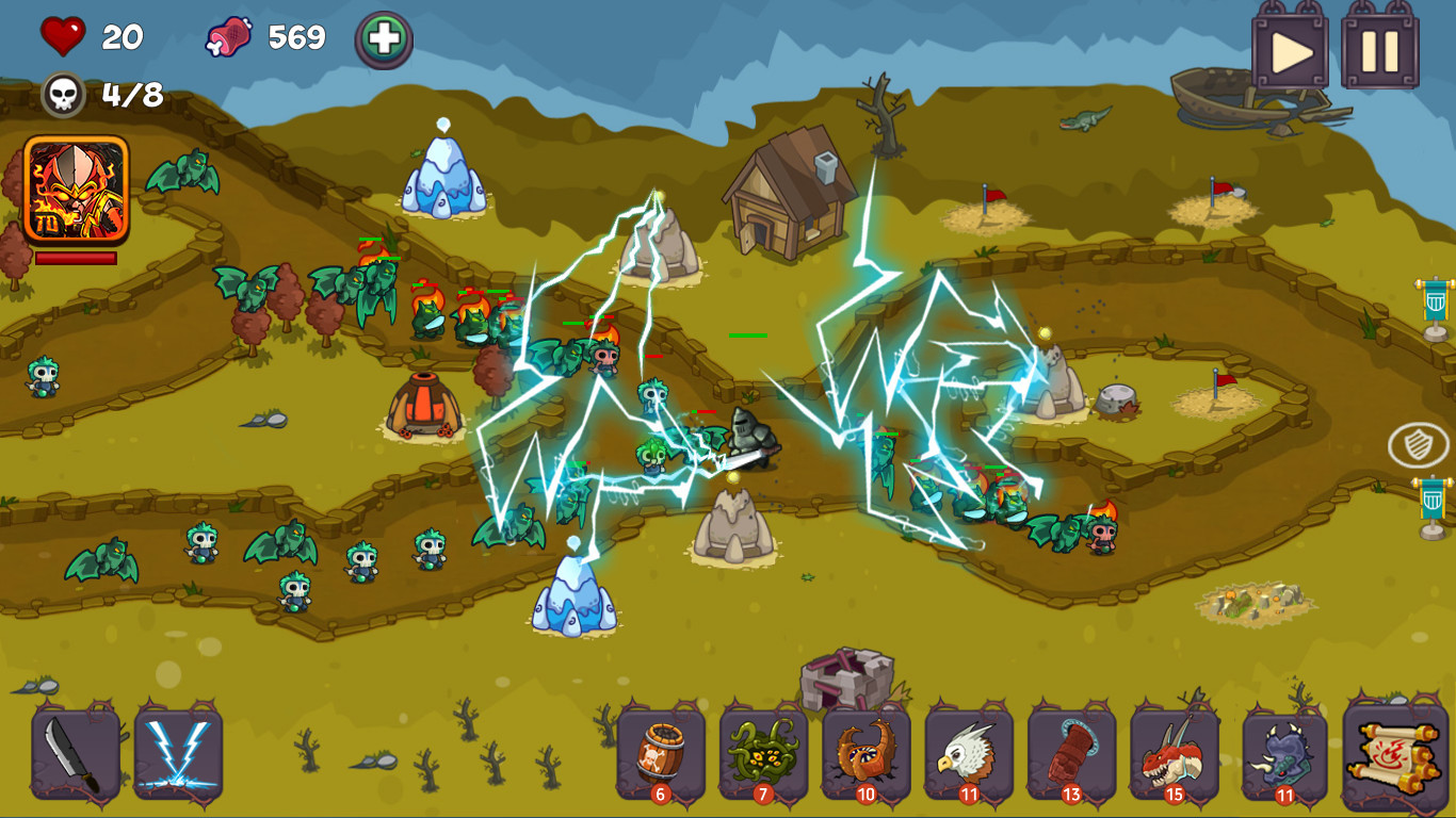 Tower Defense - Fantasy Legends Tower Game - кадр 3