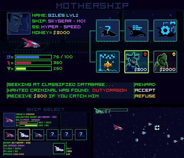 Skygear-01 Black Phantom (itch) - кадр 1