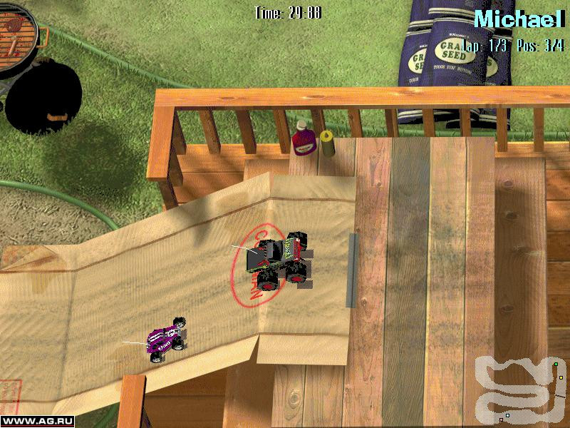 3-D Ultra Radio Control Racers - кадр 9