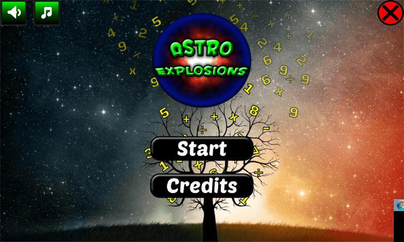 Astro Explosions (aka Space Memory Math) (itch) - кадр 2