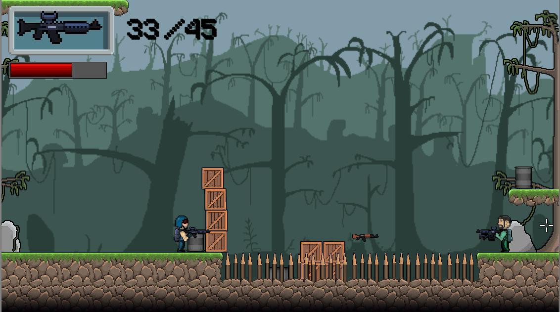 Pixel War Gun (itch) - кадр 4
