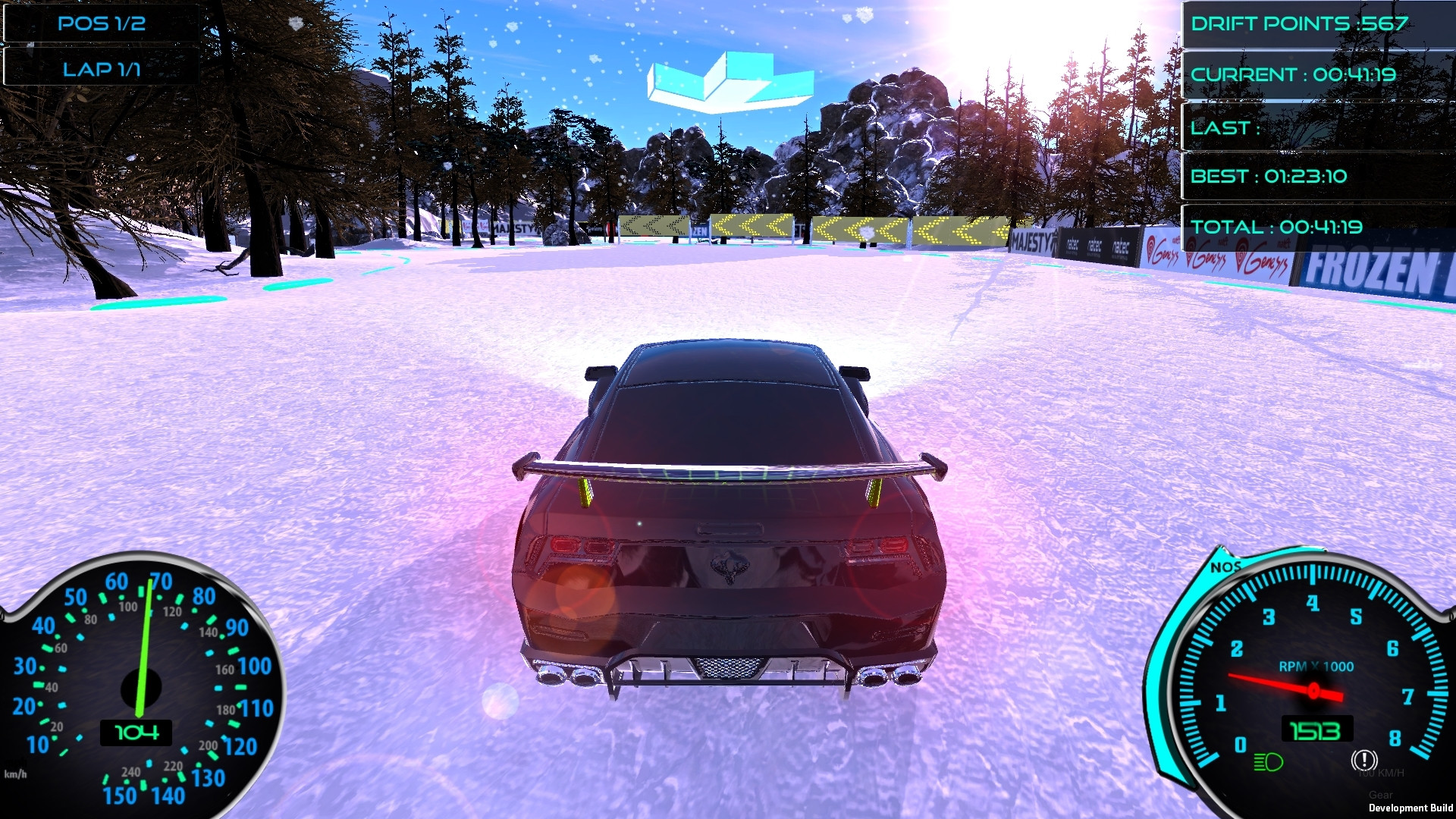 Frozen Drift Race (itch) (Libredia) - кадр 6