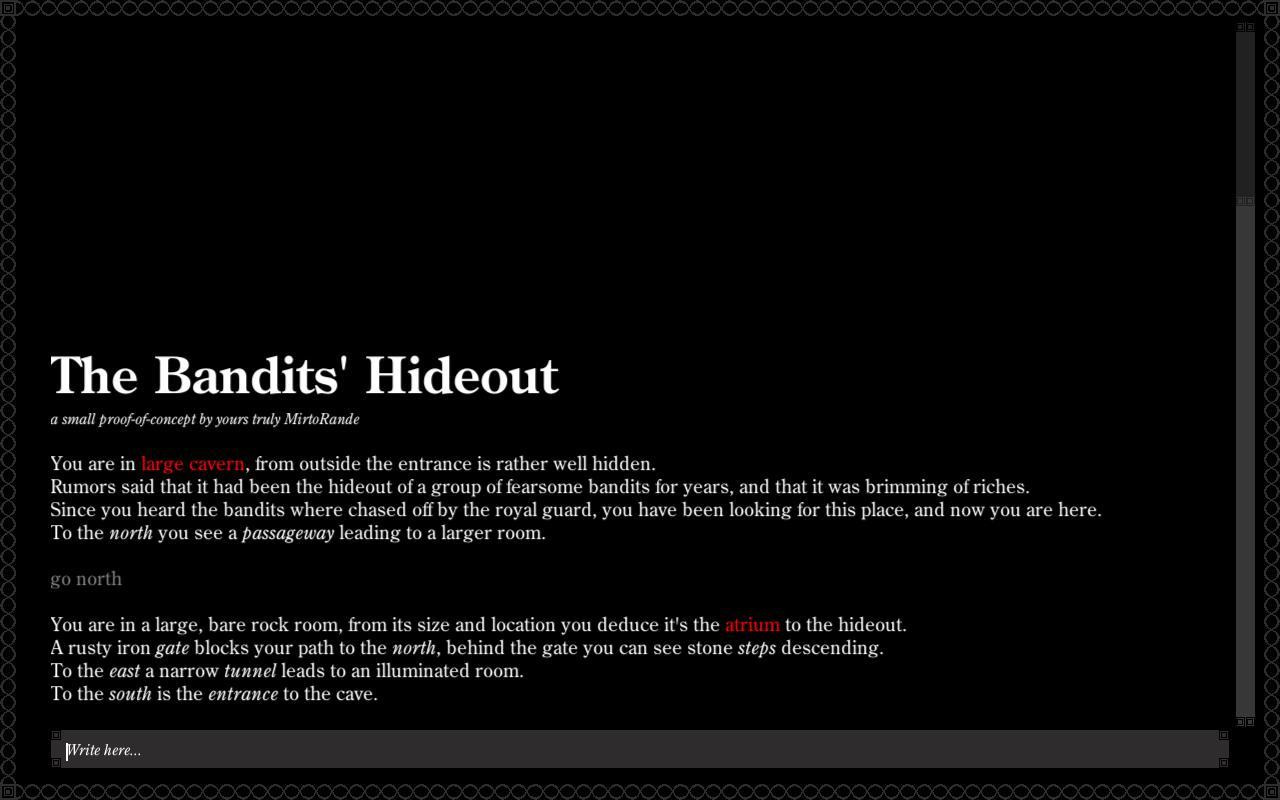 The Bandits' Hideout (itch) - кадр 1
