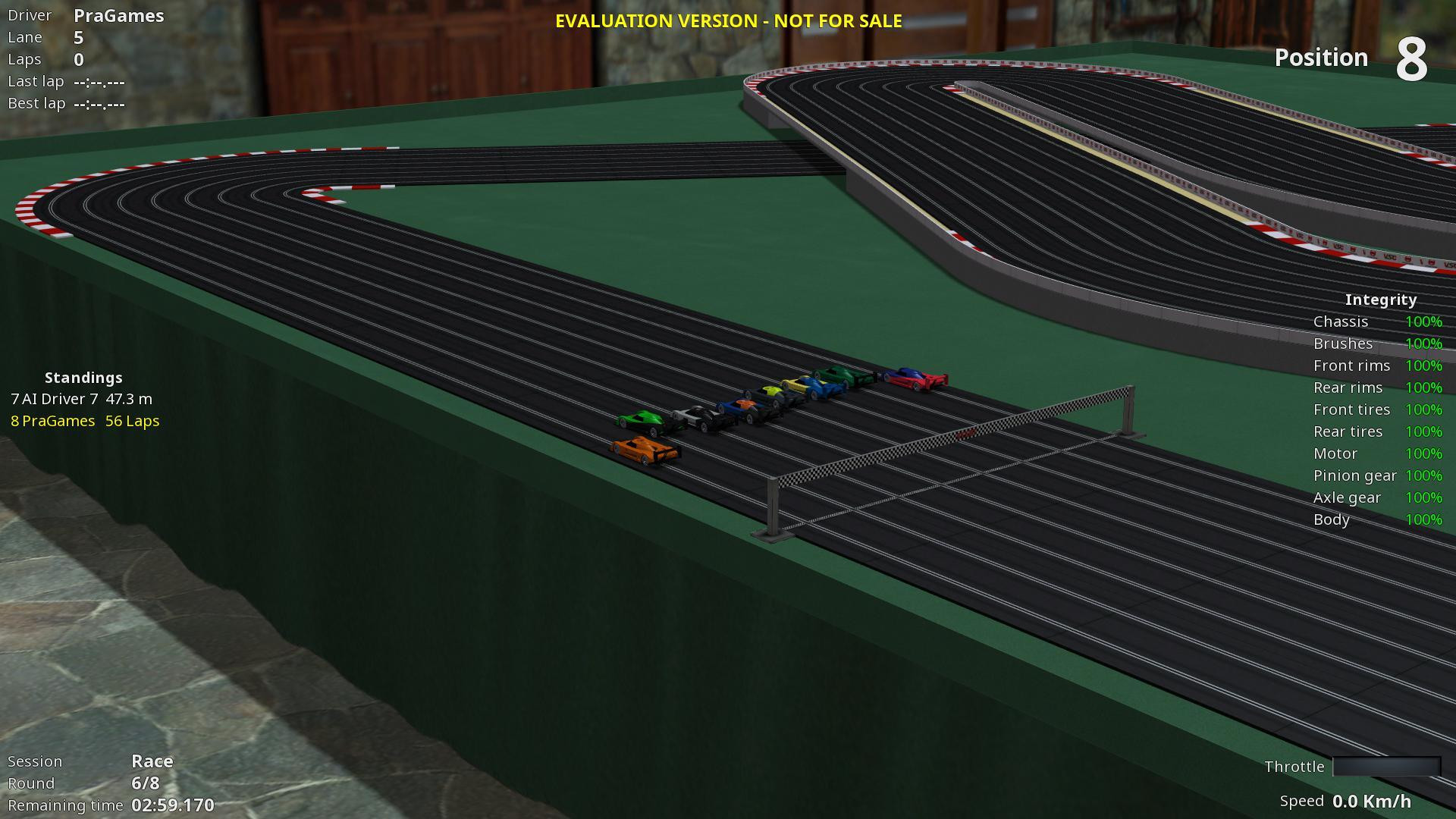 Virtual SlotCars Demo (itch) - кадр 6