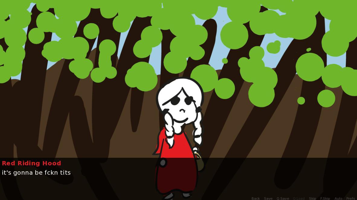 basic bitch red riding hood - кадр 2