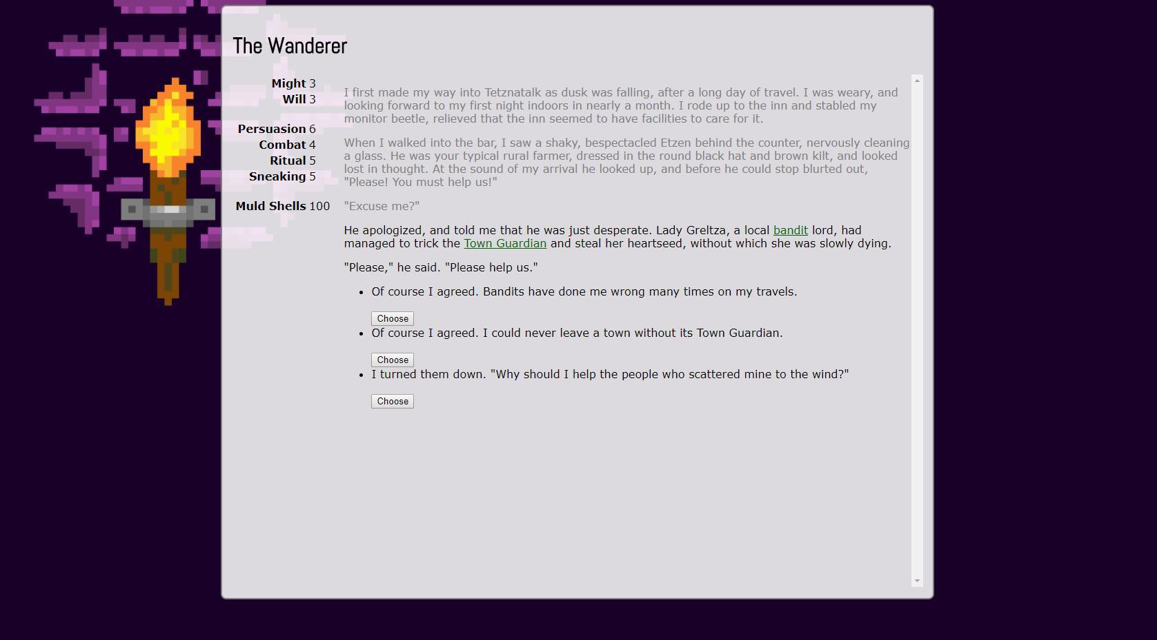 The Wanderer (enfluensa) (itch) - кадр 1