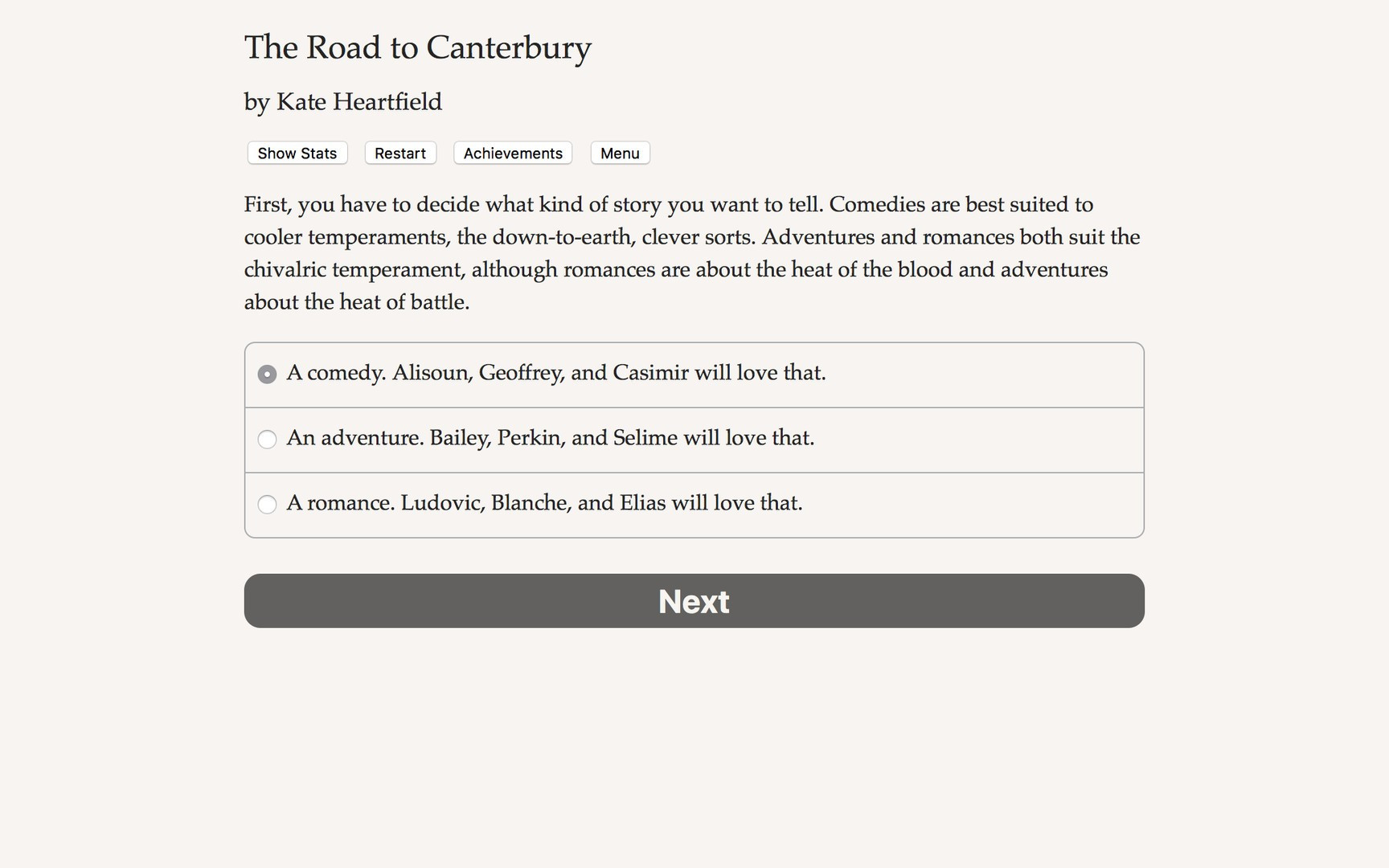 The Road to Canterbury - кадр 1