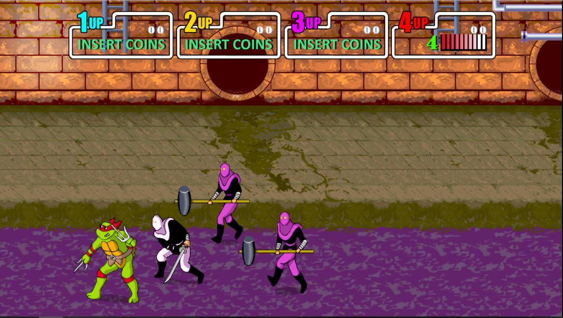 Tmnt arcade hd remaster (itch) - кадр 3