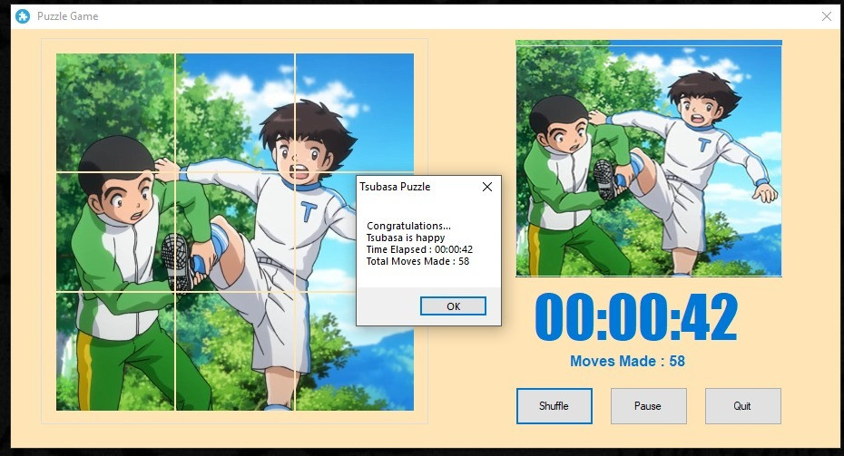 Puzzle Tsubasa (itch) - кадр 2