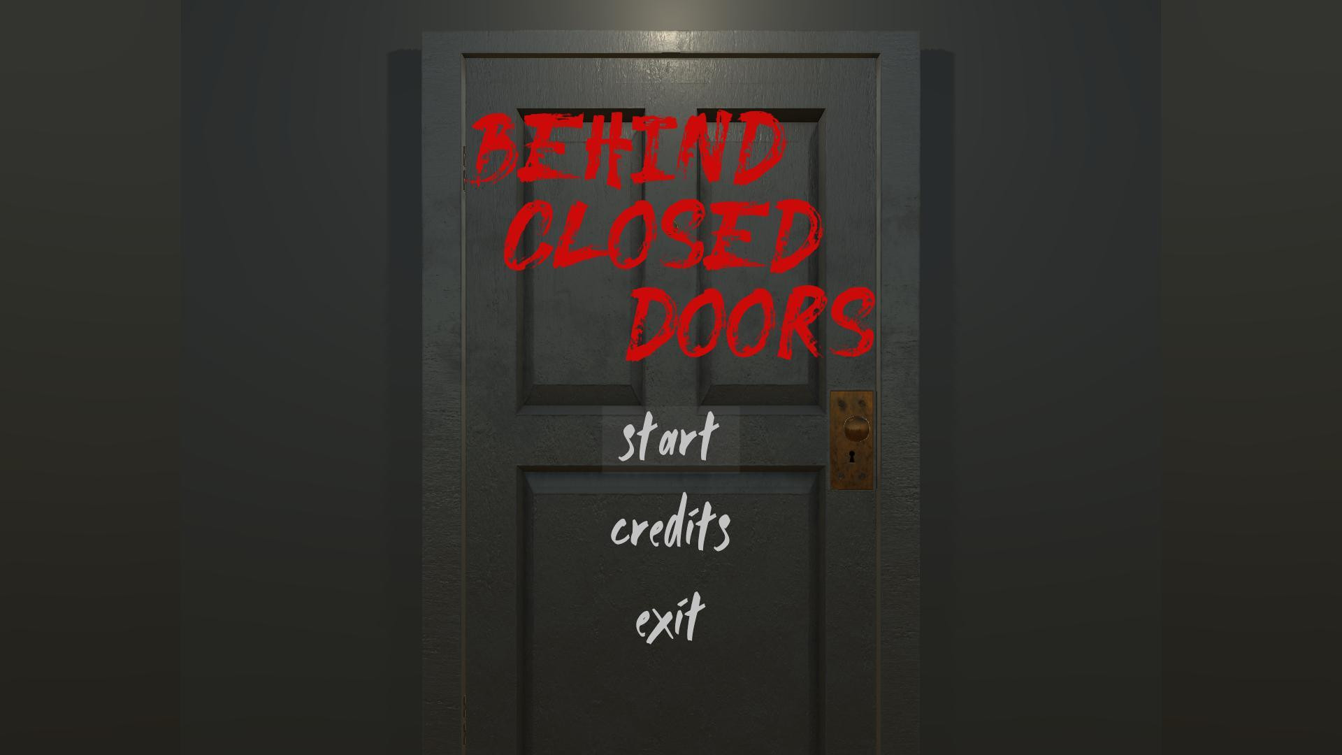 Behind Closed Doors - demo (itch) - кадр 3
