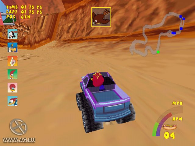 Woody Woodpecker Racing - кадр 7