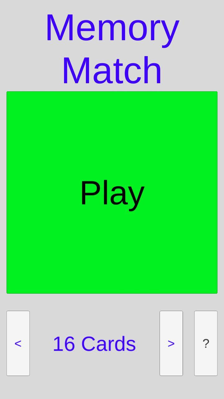 Memory Match (itch) - кадр 4