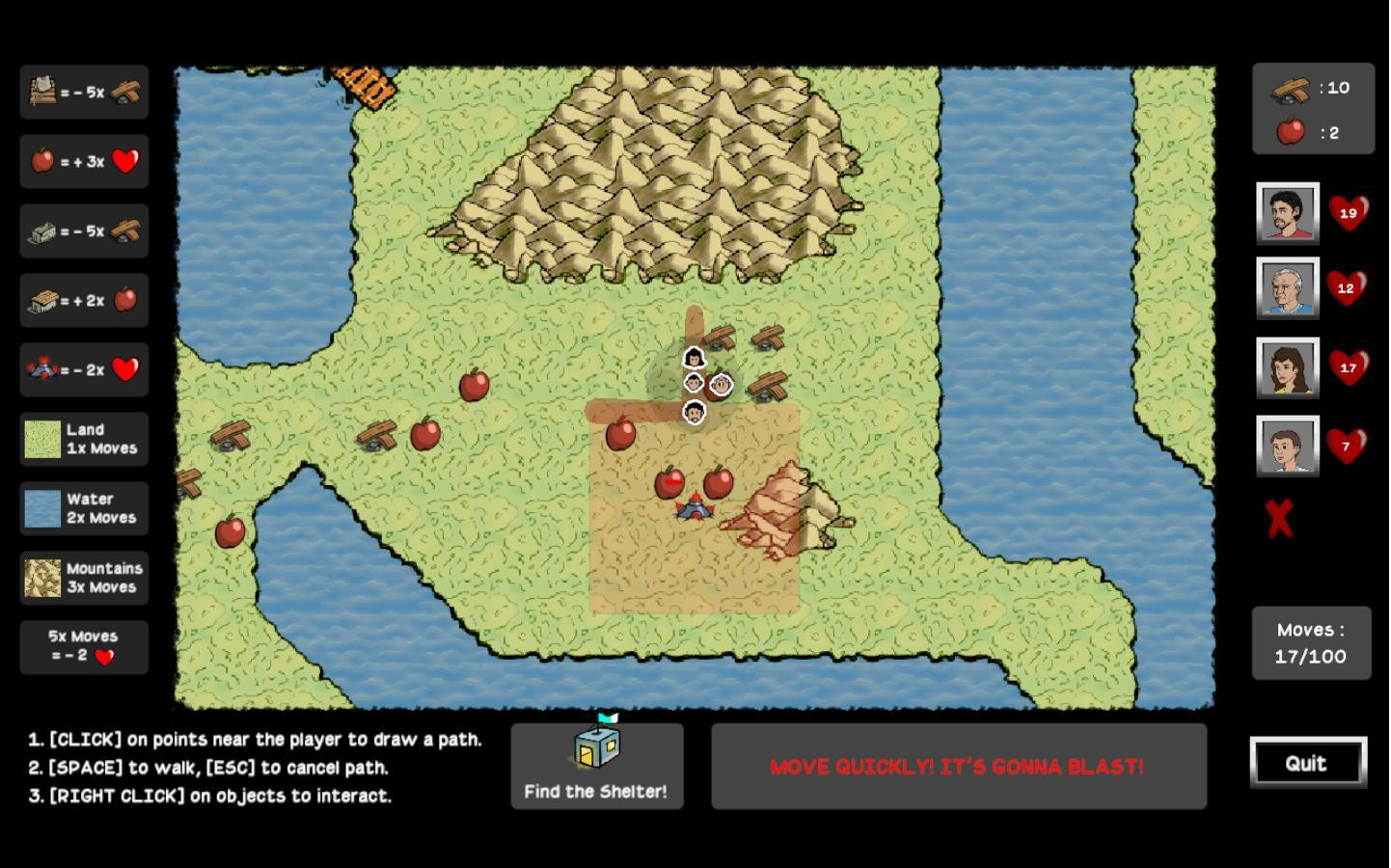 Atlas of Survivors (itch) - кадр 1